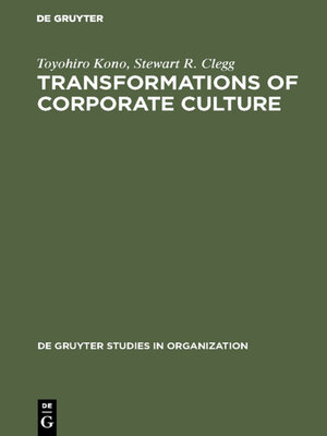 cover image of Transformations of Corporate Culture